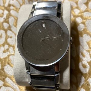 Movado mirrored watch